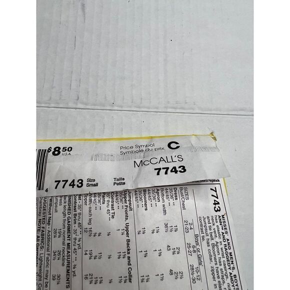 McCall’s Costumes Raggedy Ann and Andy patterns - Picture 5 of 6